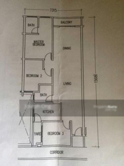 Apartment in Johor Johor Bahru for RM1450 per month