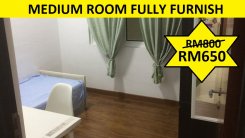 Apartment offered in Jalan kuching Kuala Lumpur Malaysia for RM650 p/m